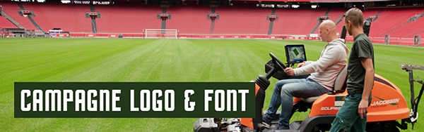 Campagne logo en lettertype